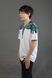 Футболка Marcelo Burlon /зелене/ білий 0634 0634 фото 2