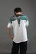 Футболка Marcelo Burlon /зелене/ білий 0634 0634 фото 4