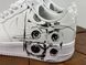 Кросівки Nike Air Force 1 Low CDG White 0733 0733 фото 6