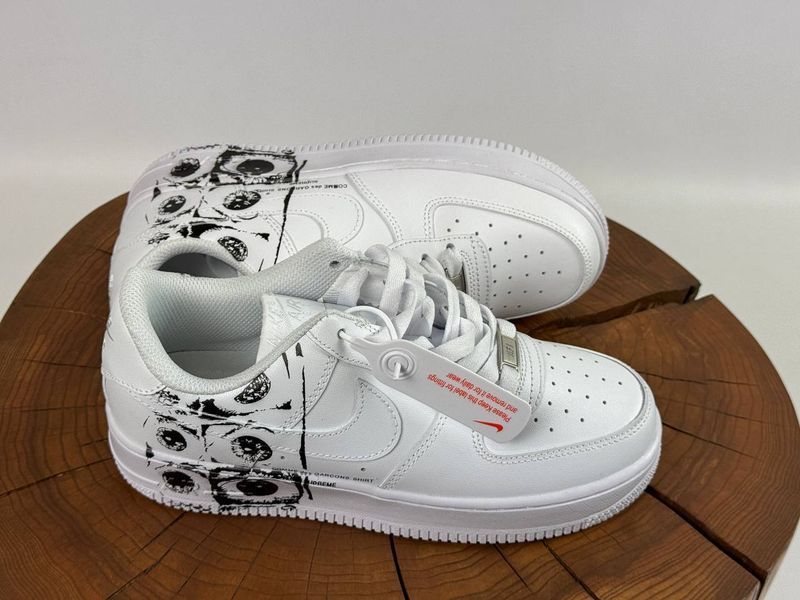 Кросівки Nike Air Force 1 Low CDG White 0733 0733 фото