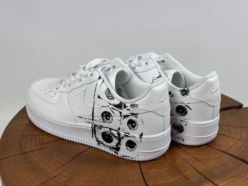 Кросівки Nike Air Force 1 Low CDG White 0733 0733 фото