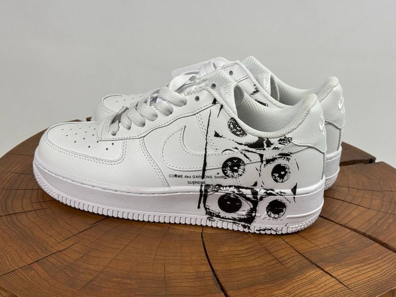 Кросівки Nike Air Force 1 Low CDG White 0733 0733 фото