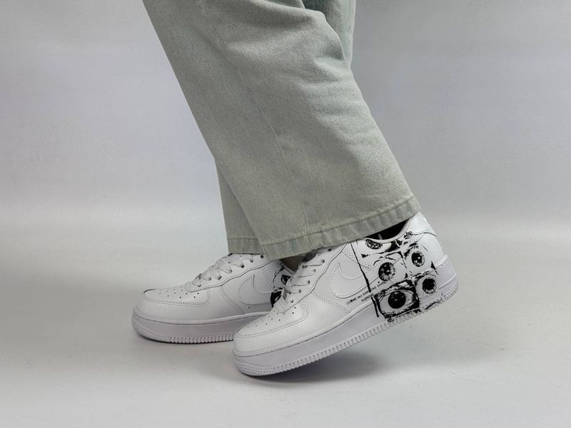 Кросівки Nike Air Force 1 Low CDG White 0733 0733 фото