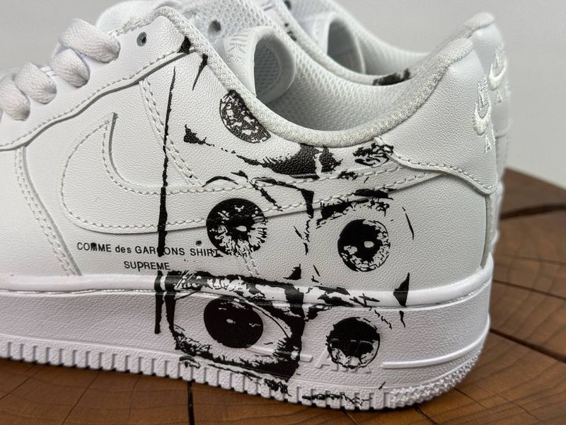 Кросівки Nike Air Force 1 Low CDG White 0733 0733 фото