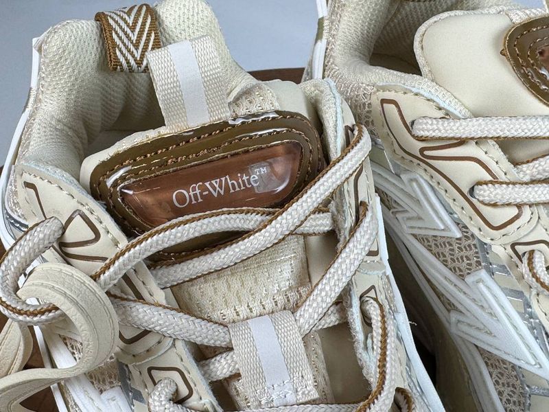 Кросівки Off-White Be right back Beige 0868 0868 фото