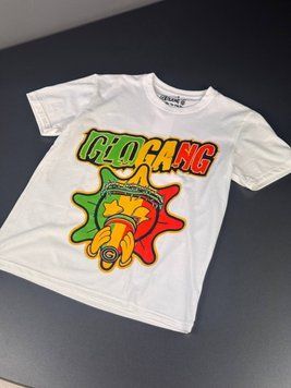 Футболка Glo Gang colour White 1585 1585 фото