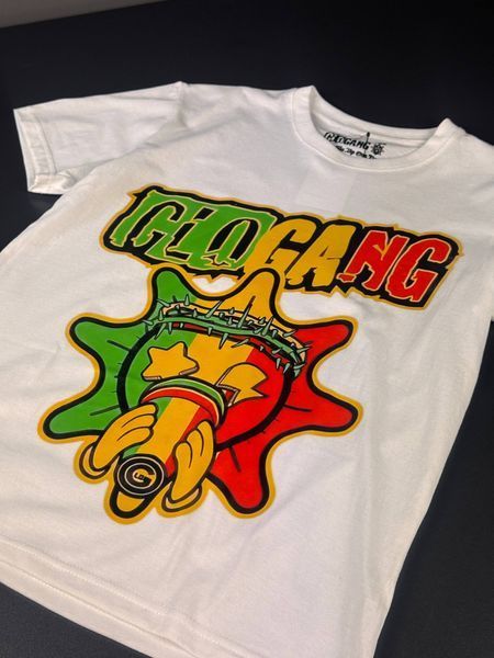 Футболка Glo Gang colour White 1585 1585 фото