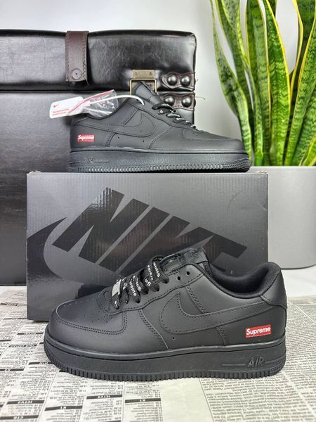 Кросівки Nike Air Force Supreme Black 1065 1065 фото