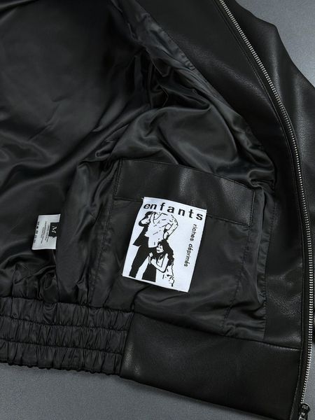 Куртка ERD Melancholy Rich Leather Black 1508 1508 фото