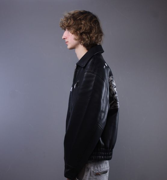 Куртка ERD Melancholy Rich Leather Black 1508 1508 фото