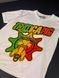 Футболка Glo Gang colour White 1585 1585 фото 3