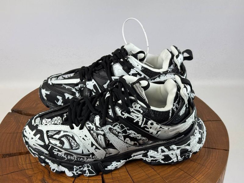 Кросівки Balenciaga Track Black White 0619 0619 фото