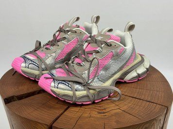 Кросівки Balenciaga 3XL Silver Pink 1491 1491 фото