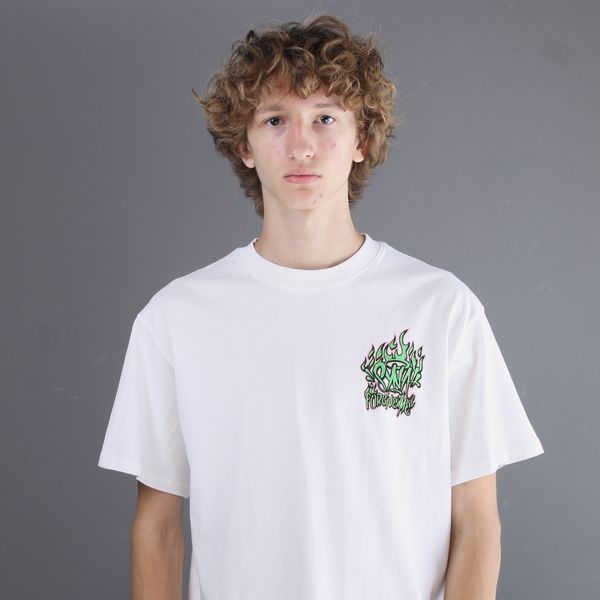 Футболка Syna white/green 1038 1038 фото