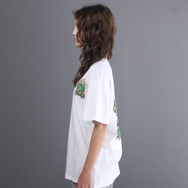 Футболка Syna white/green 1038 1038 фото