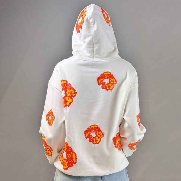 Худі Denim Tears Off White білий 0523 0523 фото