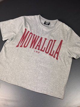 Футболка Mowalola L.N.D Grey 1571 1571 фото