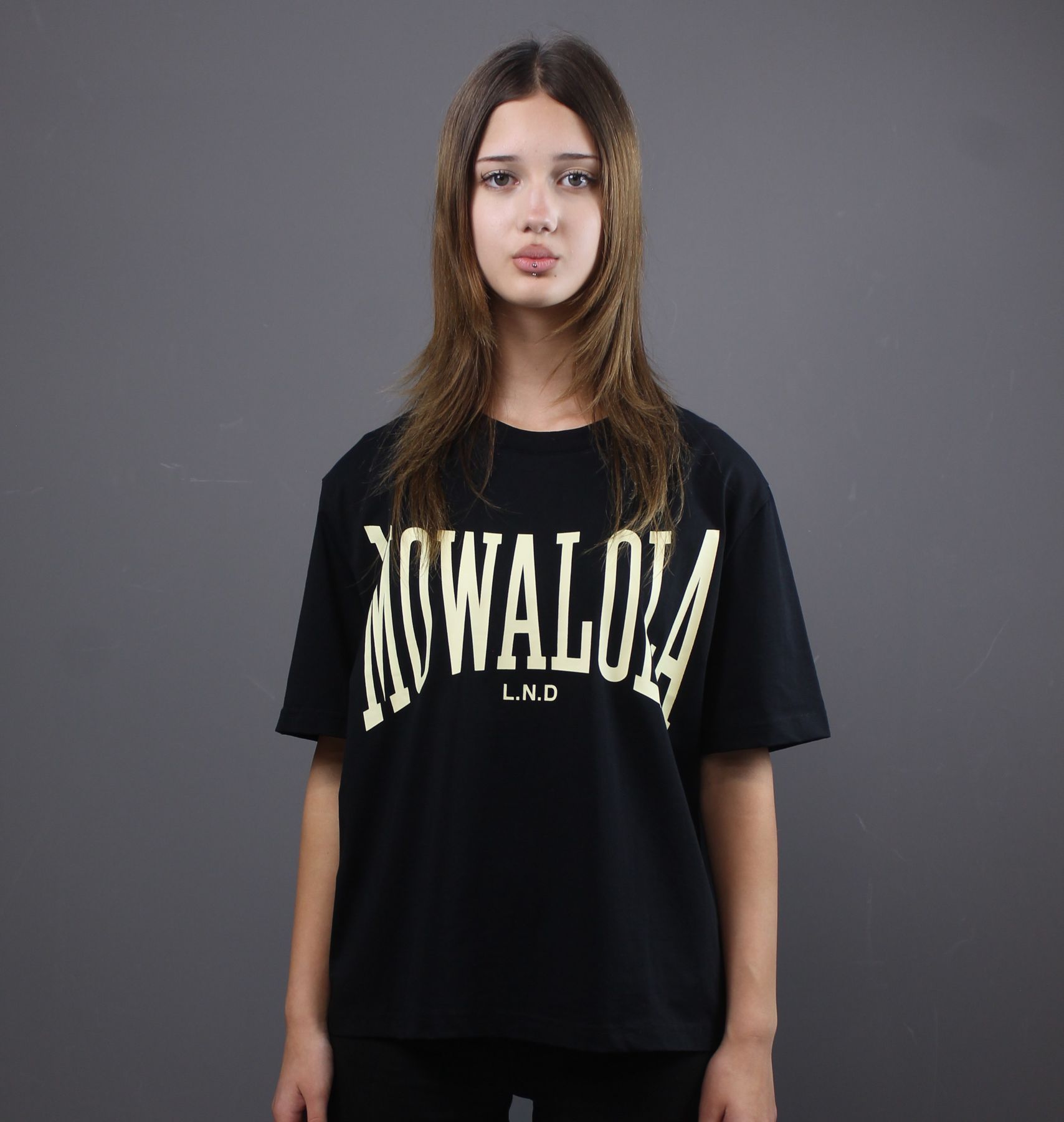 Купить Футболка Mowalola L.N.D black 1141