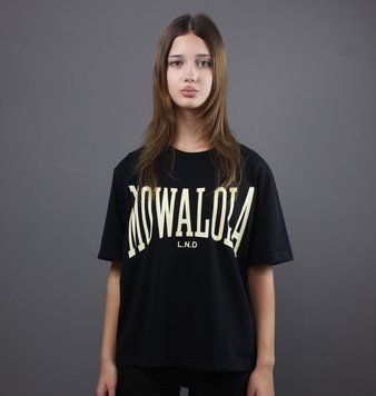 Футболка Mowalola L.N.D black 1141 1141 фото