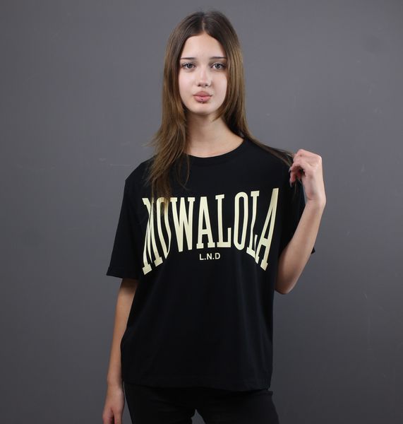 Футболка Mowalola L.N.D black 1141 1141 фото