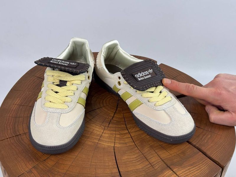 Кросівки Adidas Samba Wales Bonner Brown 0002 0002 фото