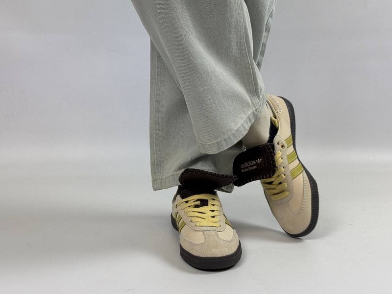 Кросівки Adidas Samba Wales Bonner Brown 0002 0002 фото