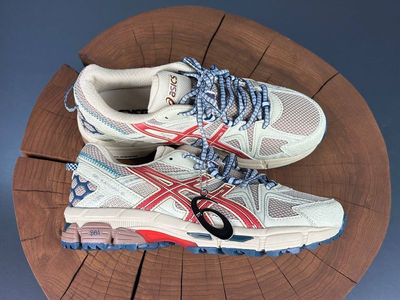 Кросівки Asics Gel-Kahana 8 Beige Red Blue 1517 1517 фото