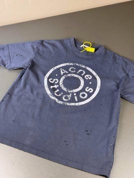 Лонгслів Acne Studios Dark Blue 1592 1592 фото