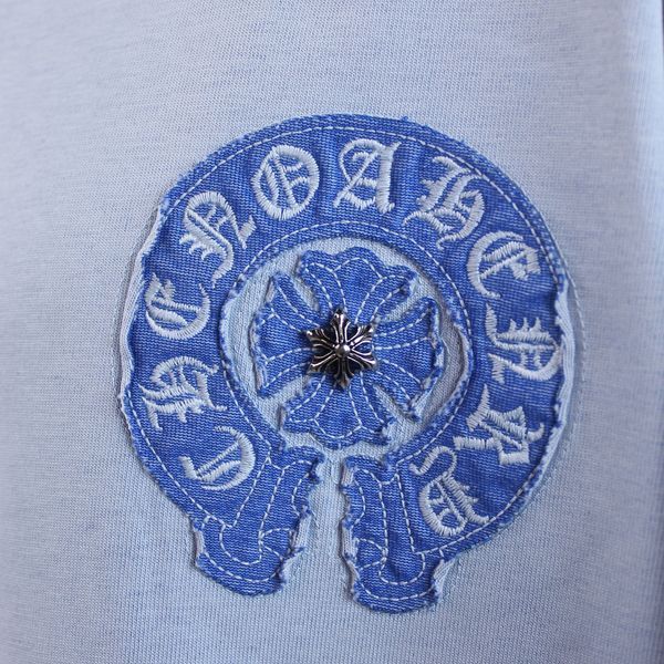 Лонгслів Chrome Hearts Blue 1263 1263 фото