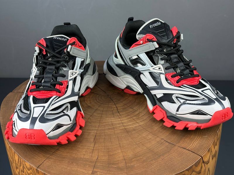 Кросівки Balenciaga Track 2 Black/grey/red 0975 0975 фото