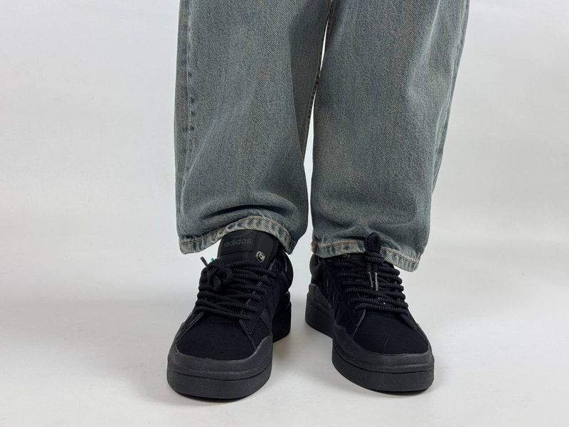 Кросівки Adidas Campus x bad bunny Black 0065 0065 фото