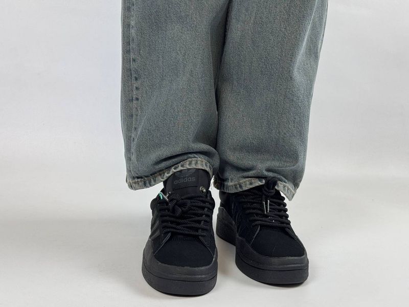 Кросівки Adidas Campus x bad bunny Black 0065 0065 фото