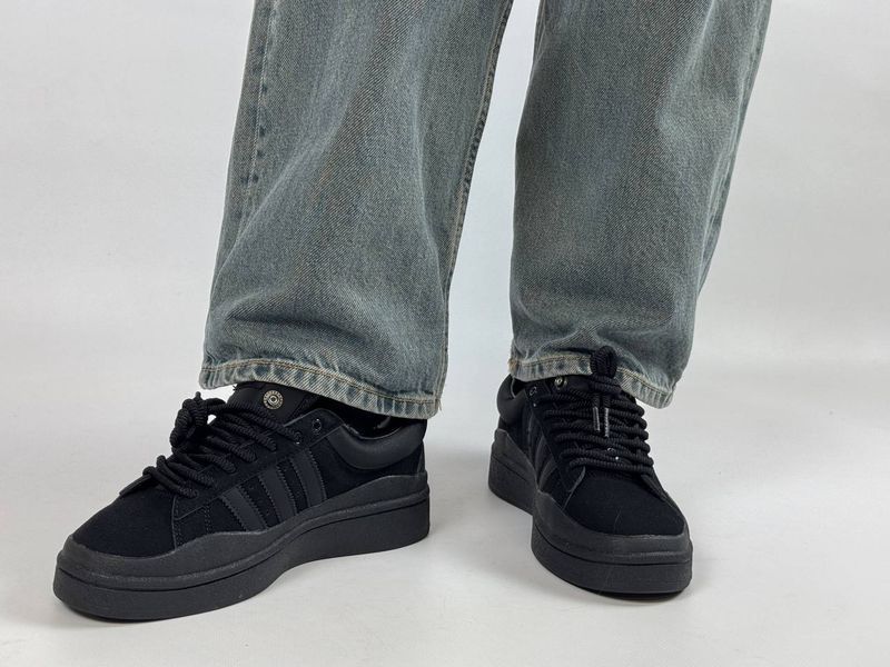 Кросівки Adidas Campus x bad bunny Black 0065 0065 фото