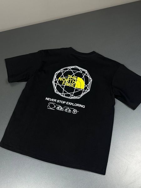 Футболка The North Face Black "Yellow Logo" 1791 1791 фото