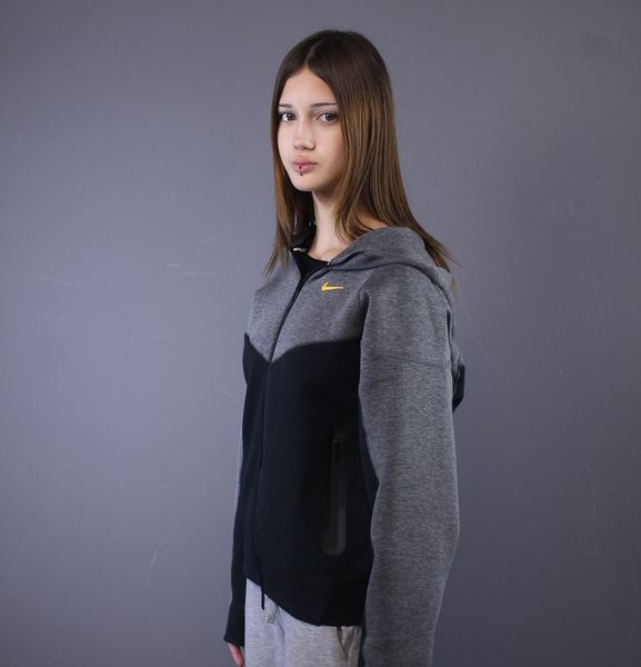 Зіп Nike Nocta Tech Fleece Black/Dark Grey 1252 1252 фото