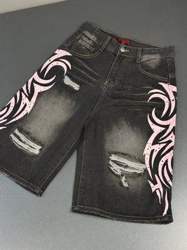 Шорти Jaded London Black Pink 1626 1626 фото