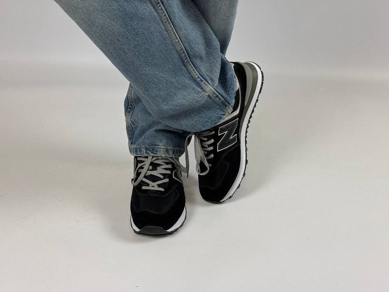 Кросівки New Balance 574 black 0730 0730 фото