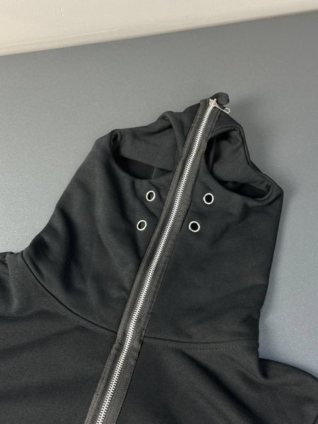 Зіп худі Rick Owens Black 1492 1492 фото
