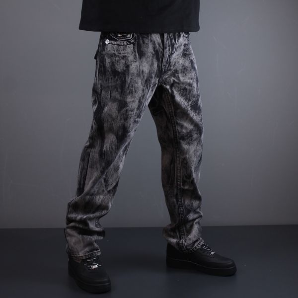 Джинси True Religion чорне лого сірий 1096 1096 фото