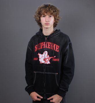 Зіп True Religion x Supreme black/red 1149 1149 фото