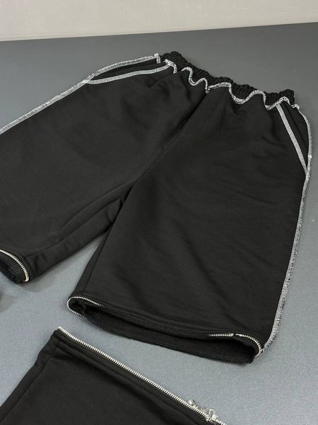 Спортивні штани Yarm Zip Off demi Black 1630 1630 фото