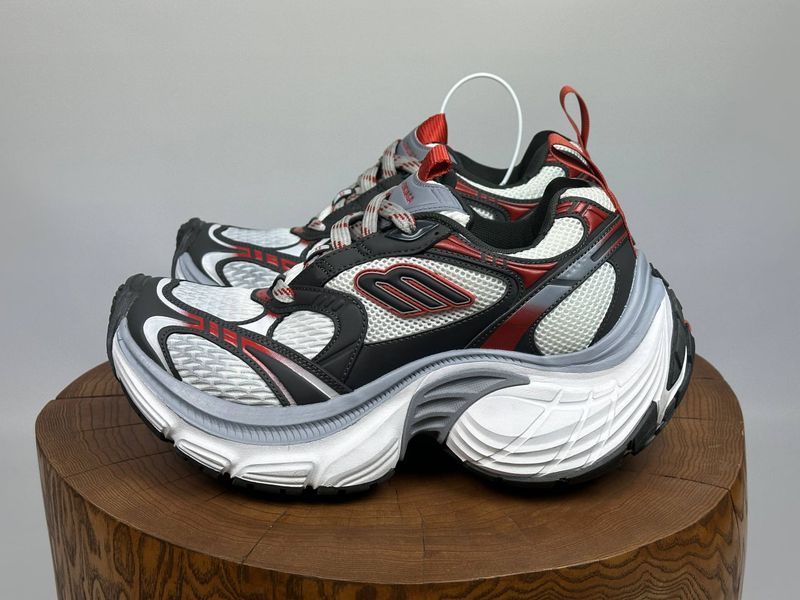Кросівки Balenciaga 10XL White Black Red 1469 1469 фото