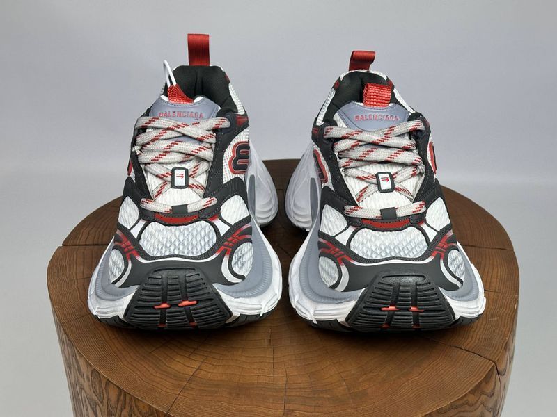 Кросівки Balenciaga 10XL White Black Red 1469 1469 фото