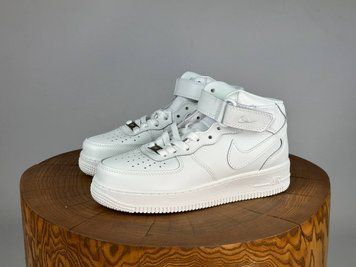 Кросівки Nike Air Force 1 High White 1306 1306 фото