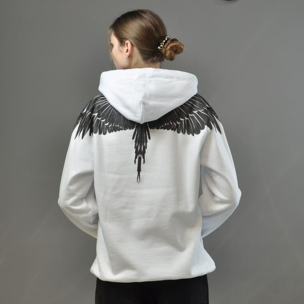 Худі Marcelo Burlon білий 0550 0550 фото
