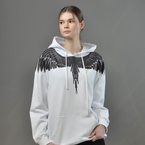 Худі Marcelo Burlon білий 0550 0550 фото