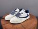 Кросівки Nike Air Jordan 1 Low Travis Scott x Louis Vuitton White Blue 1111 1111 фото 1