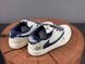 Кросівки Nike Air Jordan 1 Low Travis Scott x Louis Vuitton White Blue 1111 1111 фото 5