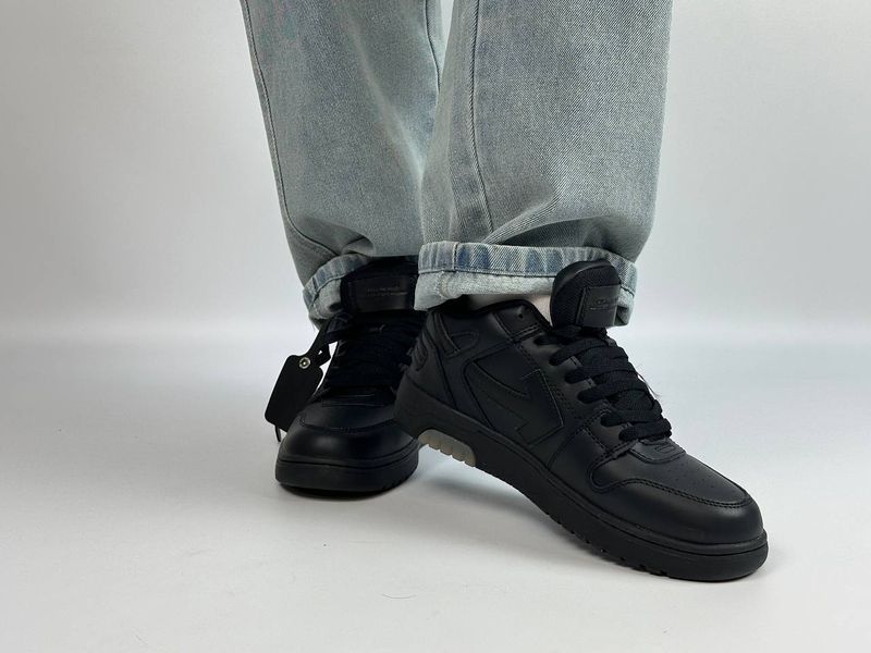 Кросівки Off-White "For Walk" Black 0576 0576 фото