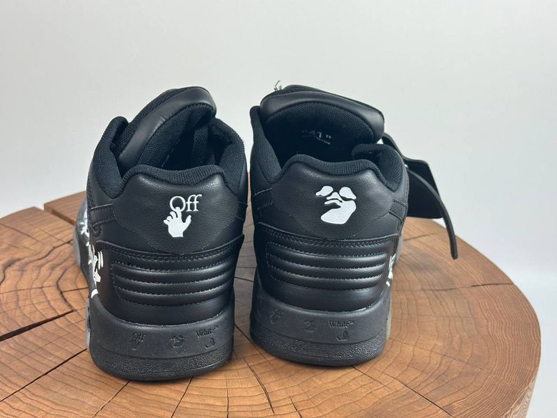 Кросівки Off-White "For Walk" Black 0576 0576 фото